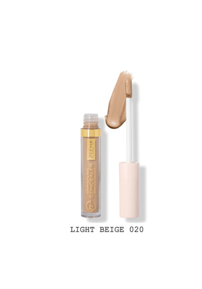 ZEENA CAMOUFLAGE CONCEALER WATERPROOF 020 LIGHT BEIGE